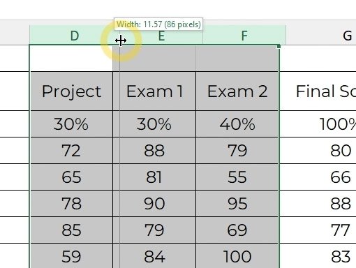 Cara membuat tabel di Excel | belajarkomputer.org
