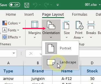 Cara print di Excel tanpa terpotong | belajarkomputer.org