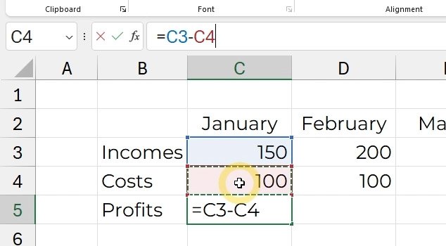 Klik pada sel untuk mengetikkan referensinya secara otomatis | Excel untuk pemula | belajarkomputer.org