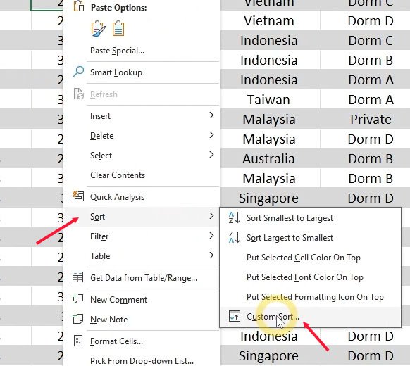 Cara mengurutkan data di dalam Microsoft Excel | belajarkomputer.org
